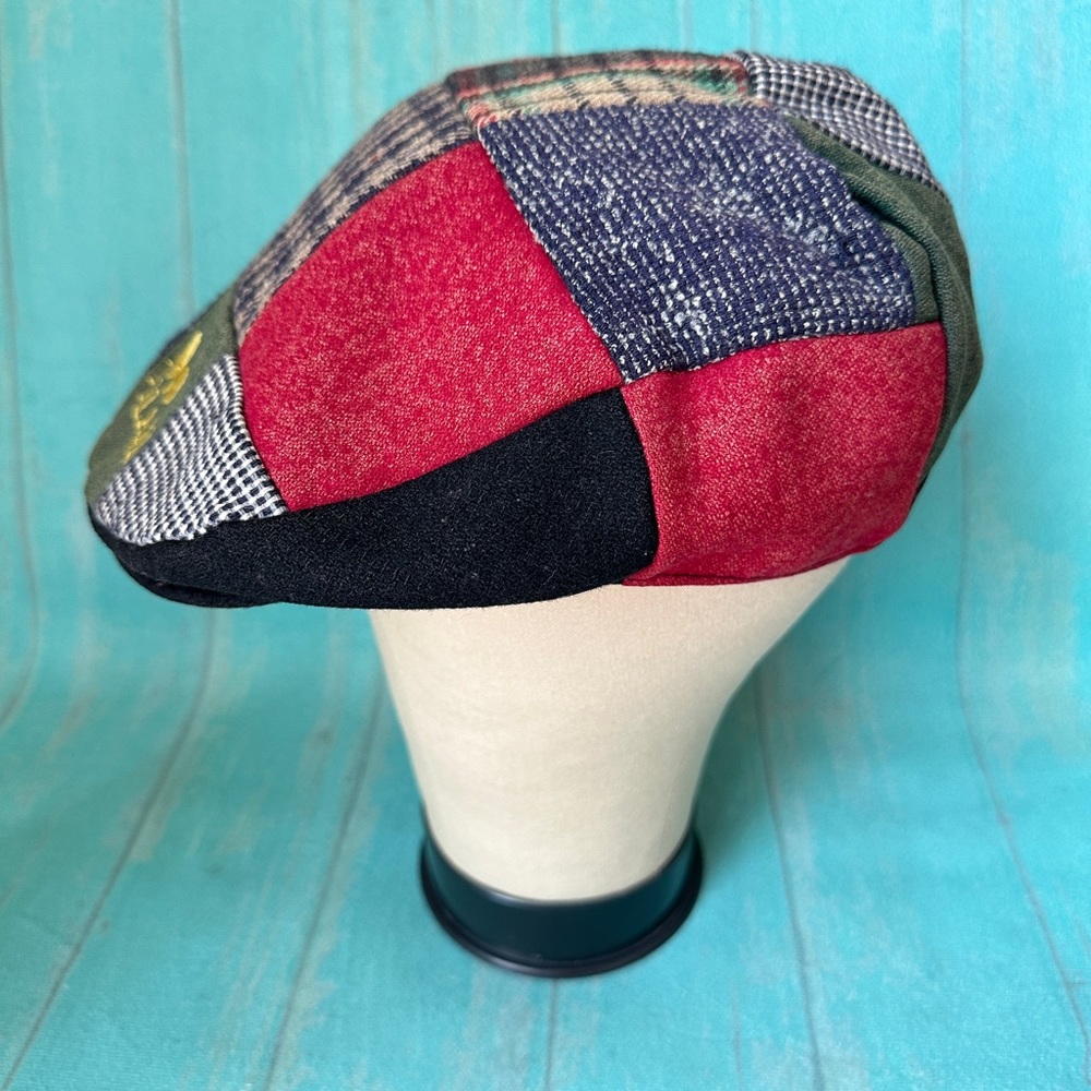 Ireland Patchwork Flat Adjustable Cap - image 2